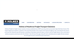 Desktop Screenshot of holmesofheathrow.co.uk